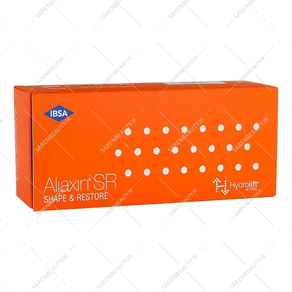 ژل فیلر آلیاکسین زیر چشم sr